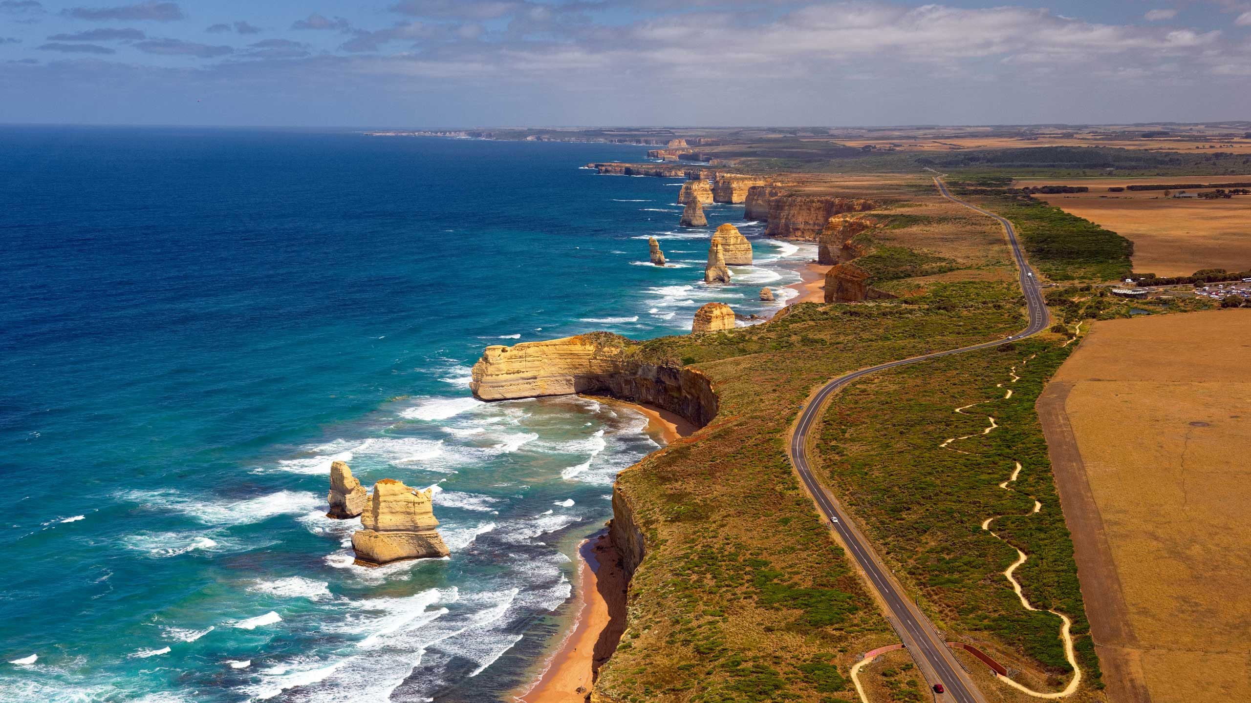 Great Ocean Road Coastline Victoria Australia