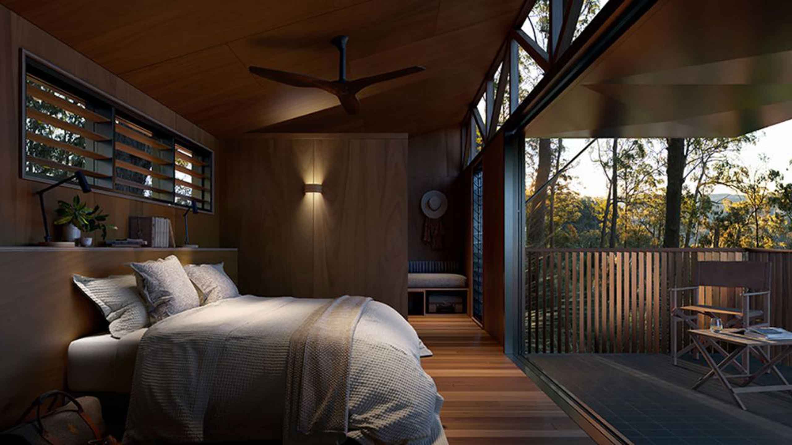 Ampitheatre-Eco-Camp-Scenic-Rim-Trail-bed