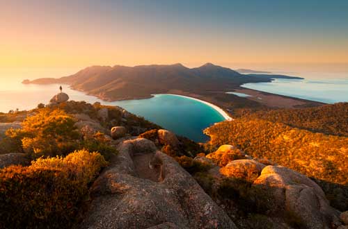 freycinet-wineglass-bay-aerial-view-tasmania-australia-sunset