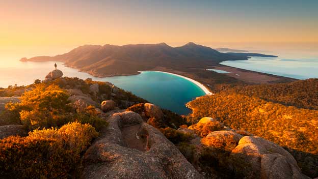 freycinet-wineglass-bay-aerial-view-tasmania-australia-sunset