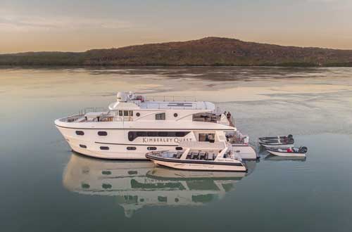 kimberley-quest-western-australia-cruise-fleet-sunset