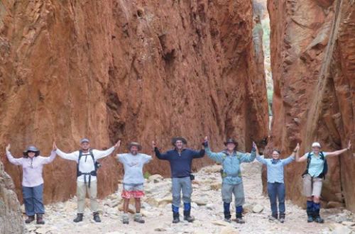 Larapinta-trail-trekking-group