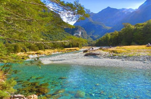 south-island-walk-routeburn-river-water