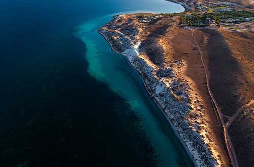 western-australia-coral-bay-aerial