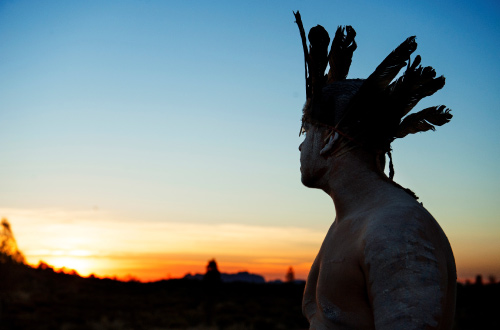 Sunrise at Uluru